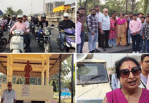 প্রয়াত সাংসদের জন্মশতবর্ষ উদযাপনে শহরে বাইক র্যালি