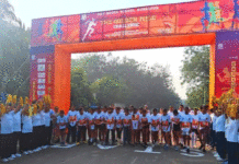 দুর্গাপুর ডিএভি মডেল স্কুলের সুবর্ণ জয়ন্তী উদযাপনে ম্যারাথন দৌড়