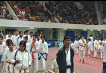 দুর্গাপুরে রাজ্যস্তরের ক্যারাটে প্রতিযোগিতা