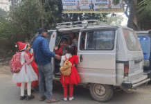 স্কুল পুলকার সংক্রান্ত সচেতনতা অভিযান