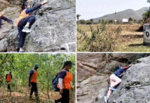 শীত পড়তেই পাহাড়ে শুরু রক ক্লাইম্বিং কোর্স