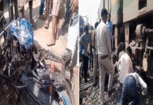 বন্ধ রেলগেট পার হতে গিয়ে বিপত্তি, ট্রেনের তলায় ঢুকে গেল বাইক