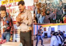 আসক্তি বিরোধী অভিযানের মাধ্যমে নিজের জন্মদিন উদযাপন বিশিষ্ট সমাজকর্মীর