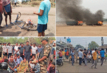 ডাম্পারের ধাক্কায় সাইকেল আরোহীর মৃত্যুর ঘটনায় রণক্ষেত্র রানিগঞ্জ