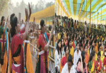 শান্তিনিকেতনে অনুষ্ঠিত হলো ‘বসন্ত উৎসব’