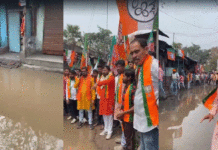 বিজেপি ক্ষমতায় এলে দু’মাসের মধ্যে নগর নিগমের নির্বাচন হবে,আশ্বাস বিজেপি প্রার্থীর