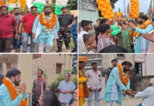 প্রচারে বেরিয়ে ঝড় তুললেন দুর্গাপুর পশ্চিমের বিধায়ক