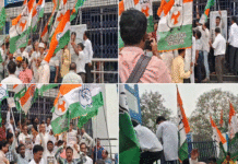 এসআইআর এর বিরুদ্ধে কংগ্রেসের বিক্ষোভ কর্মসূচিকে ঘিরে উত্তেজনা দুর্গাপুরে