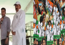 লাভপুরে দলীয় প্রার্থীর সমর্থনে অভিষেকের জনসভা