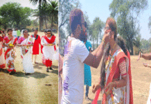 শুশুনিয়ায় বর্ণাঢ্য বসন্ত উৎসব