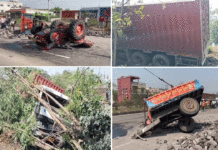 জাতীয় সড়কে কন্টেনারের ধারাবিহিক ধাক্কায় একাধিক দুর্ঘটনা, গুরুতর জখম ২