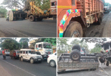 দুর্গাপুরে ডাম্পারের ধাক্কায় মর্মান্তিক মৃত্যু মহিলা পথচারীর