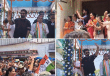 পুরুলিয়ায় দেবের রোড শো ঘিরে উন্মাদনা