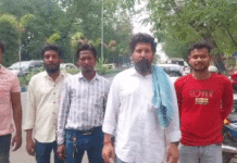 দুর্গাপুর পশ্চিমে নির্দল প্রার্থী হিসেবে মনোনয়ন পেশ ‘দুর্গাপুর ভূমি রক্ষা কমিটি’র সভাপতির