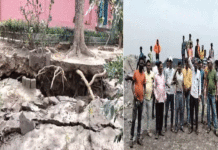 ভোটের মুখে সালানপুরে ফের ভয়াবহ ধস, স্থানীয়দের বিক্ষোভে বন্ধ ইসিএলের উৎপাদন