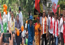 দুর্গাপুর নির্বাচনের মনোনয়ন জমা তৃণমূল ও বাম প্রার্থীদের