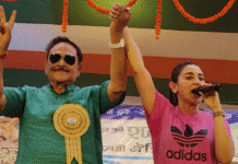 জামুড়িয়ায় তৃণমূলের প্রচারে অভিনেত্রী ঐন্দ্রিলা, তাঁর বক্তব্য ঘিরে বিতর্ক