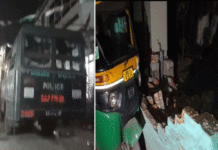 পুলিশ গাড়ির ধাক্কায় দুর্ঘটনা ঘিরে রাজনৈতিক চাপানউতোর আসানসোলে