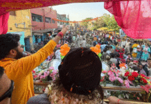 মিঠুন চক্রবর্তীর রোডশোয়ের ডিউটিতে অসুস্থ হয়ে মৃত্যু রাজ্য পুলিশের কনস্টেবলের