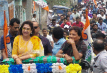 শতাব্দীর রোড শোয়ে জনজোয়ার, প্রচার তুঙ্গে তৃণমূলের