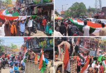 বরাকরে ‘বন্দে মাতরম’-এর ১৫০ বছর, তিরঙ্গা যাত্রায় দেশাত্মবোধের মহোৎসব