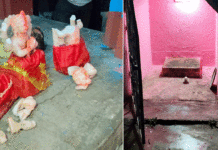 মন্দিরে দুষ্কৃতী তাণ্ডব, একাধিক মূর্তি ভাঙচুর