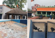 দুর্গাপুরে তৃণমূলের পার্টি অফিস ভাঙচুর ও দখলের অভিযোগ
