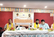 নগর নিগমের বর্জ্যবাহী গাড়ির চালকদের উদ্যোগে সংবর্ধনা