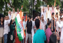 মূল্যবৃদ্ধি ও বেকারত্বের প্রতিবাদে কংগ্রেসের বিক্ষোভ, নবাগতদের যোগদান