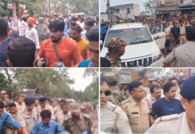 বারাবনিতে পুলিশের ‘স্ট্রিট থিয়েটার’: কোমরে দড়ি, ডুগডুগির তালে নাচছে আইন!
