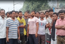 তৃণমূলের কোর কমিটির মদতে বহিরাগতদের নিয়োগের অভিযোগ, বিক্ষোভ বঞ্চিত শ্রমিকদের