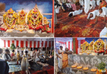 দুর্গাপুরের ইসকন মন্দিরে মহাসমারোহে পালিত স্নানযাত্রা মহোৎসব