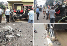 রাস্তা কেটে কেবল বসানোর ‘খেলা’, প্রশাসনিক কড়াকড়িতে আপাতত থমকে অবৈধ কাজ