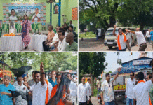 দুর্গাপুরে দোলা সেনকে কালো পতাকা বিজেপির, উত্তেজনা