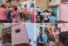 তৃণমূল নেতাকে গণপ্রহার উত্তেজিত জনতার