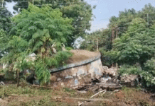 বিকট শব্দে হুড়মুড়িয়ে ভেঙে পড়ল জলের ট্য়াঙ্ক