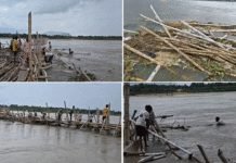 বর্ষার প্রথম গ্রাসেই ভাঙল কাঠের সেতু! চরম বিপাকে সামডির হাজারো মানুষ